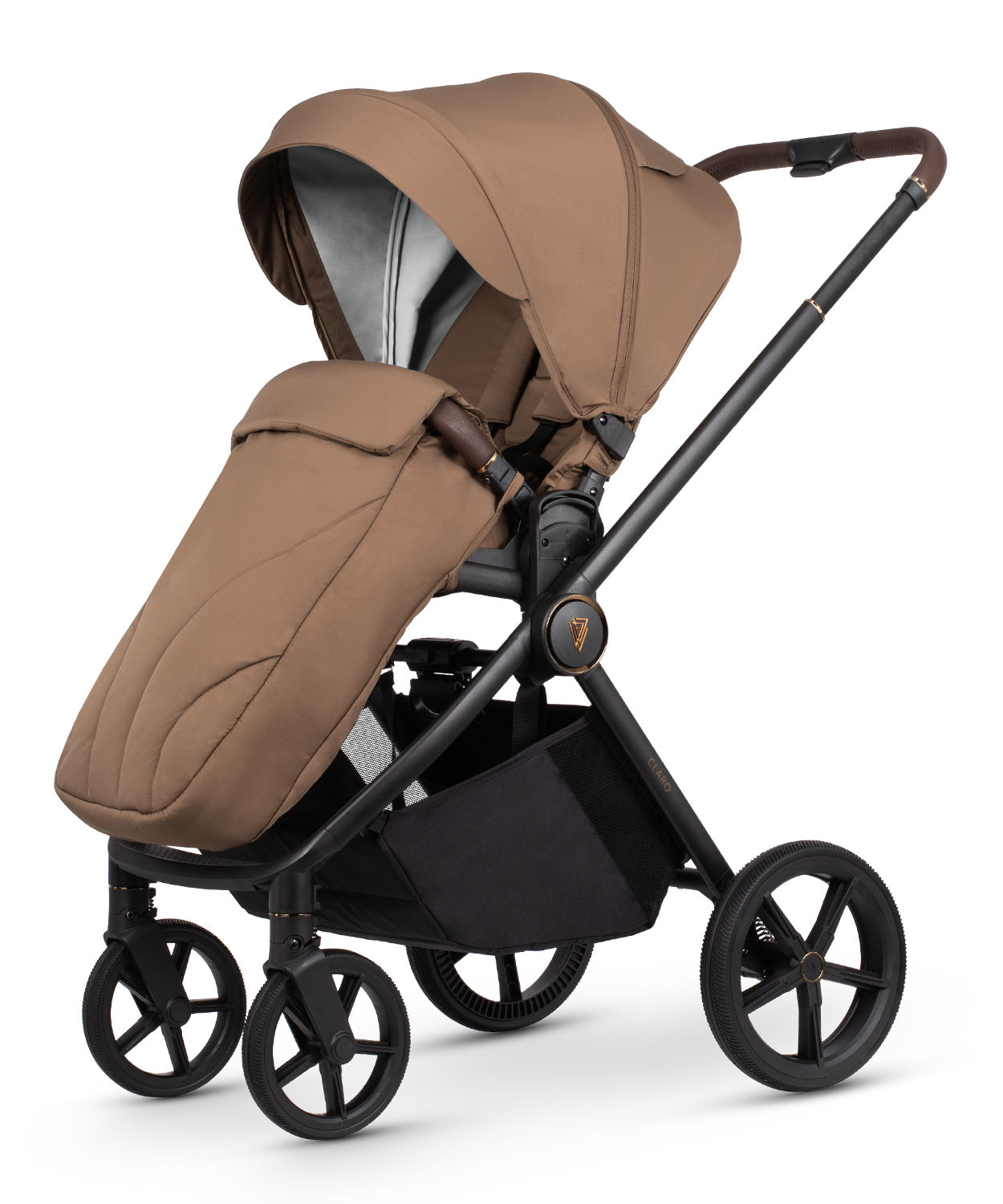 Venicci Claro 3-in-1 + Base Travel System - Caramel