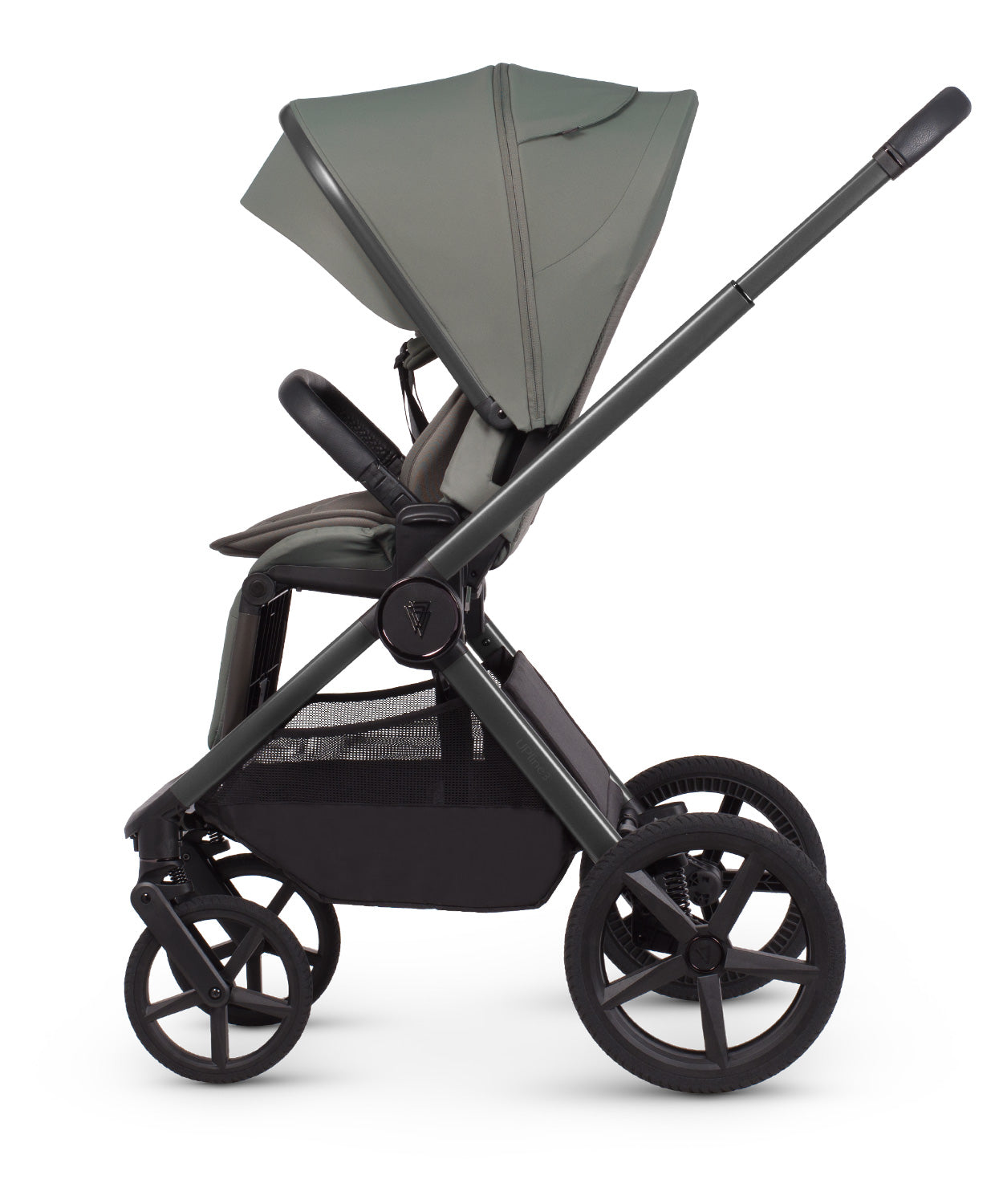 Venicci Upline 3 Aloe + Car Seat & Base 4-in-1 Bundle