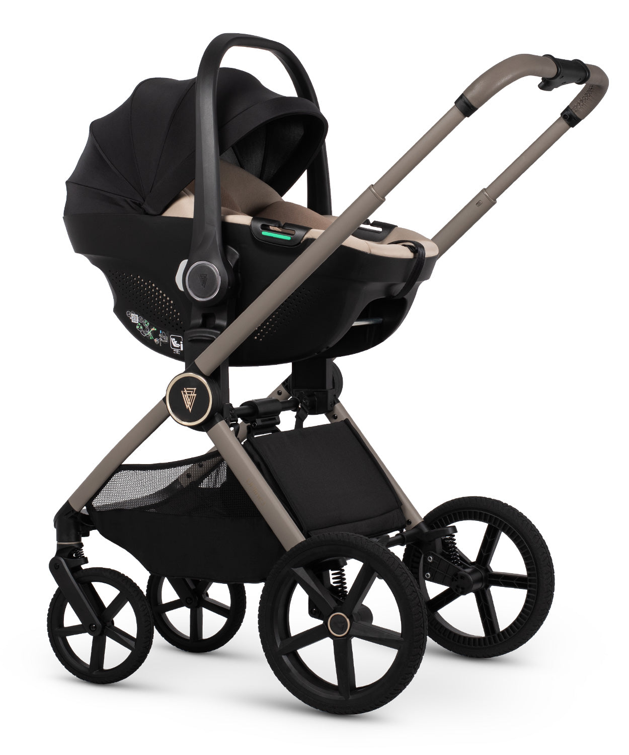 Venicci Upline 3 Pebble + Car Seat & Base 4-in-1 Bundle