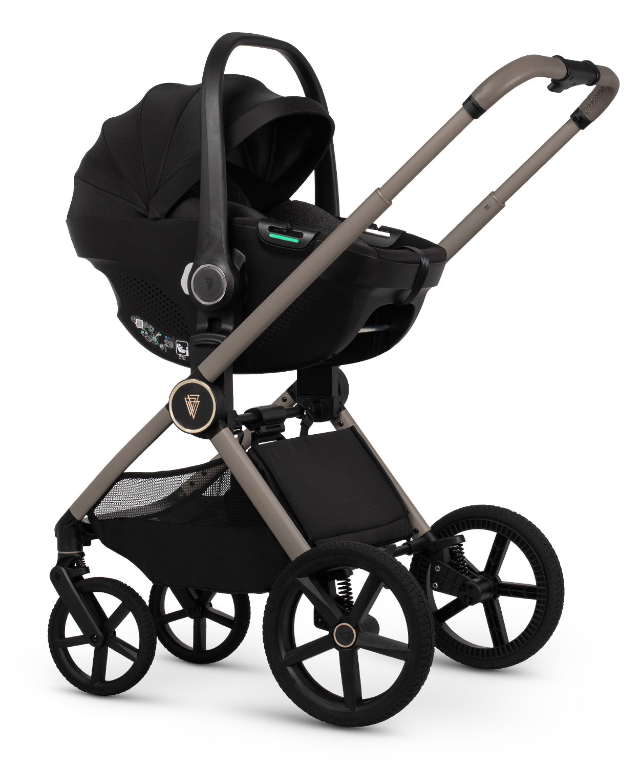 Venicci Upline 3 Pebble + Car Seat & Base 4-in-1 Bundle