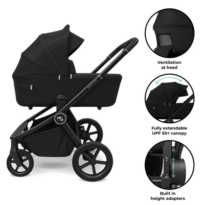My Babiie Arc Travel System + Rotating Car Seat + Base Pre Order