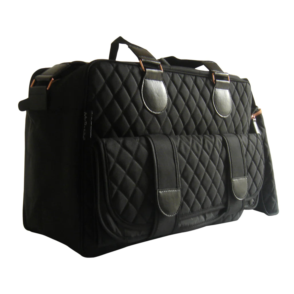 Billie Faiers Black Quilted Deluxe Changing Bag