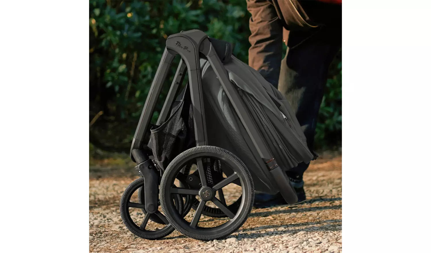 Silver Cross Cove 2 Pewter Travel System Ultimate 360 Infant Carrier Bundle