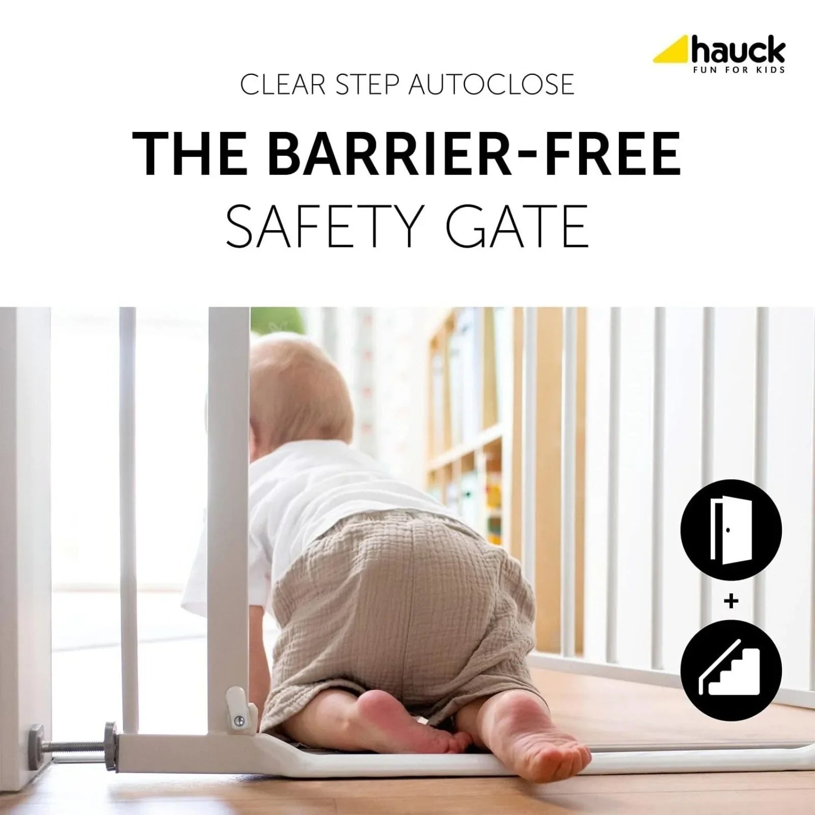 hauck safety gate retailer Hauck Clear Step Safety Gate — Pram Centre Derry