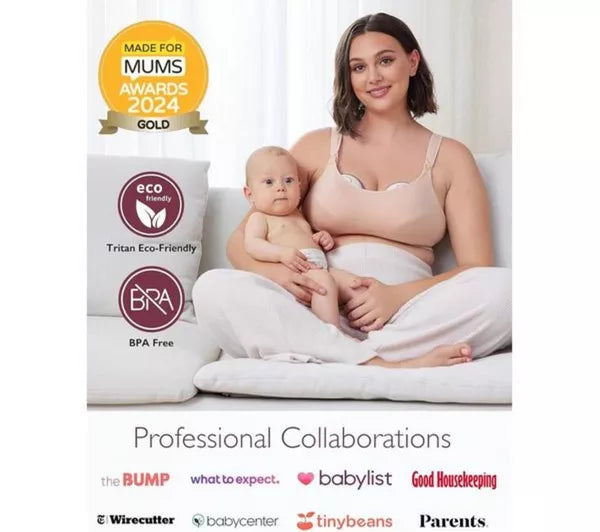 Momcozy M6 Double Breast Pump - White