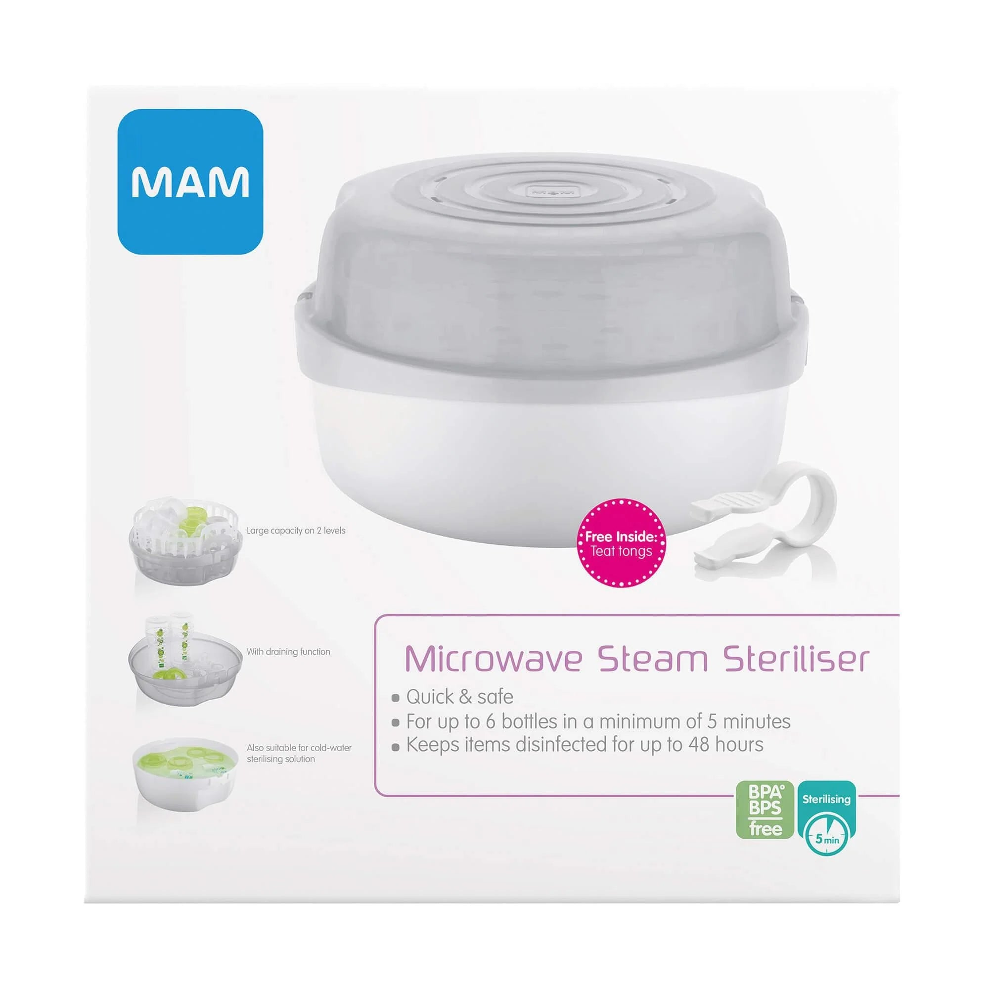 MAM Microwave Steam Sterliser