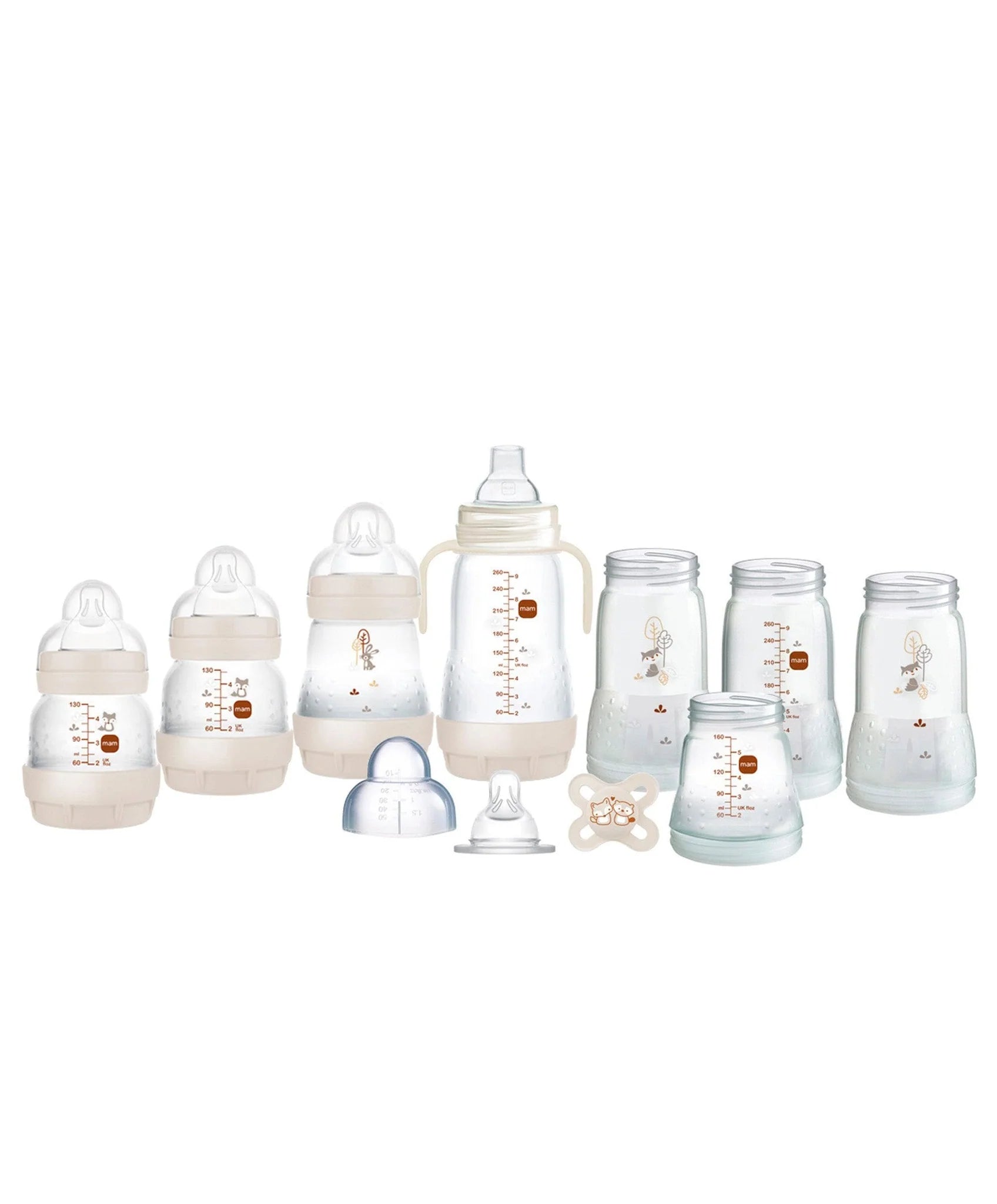 MAM Easy Start Anti-Colic Self-Sterilising 15 Piece Baby Bottle