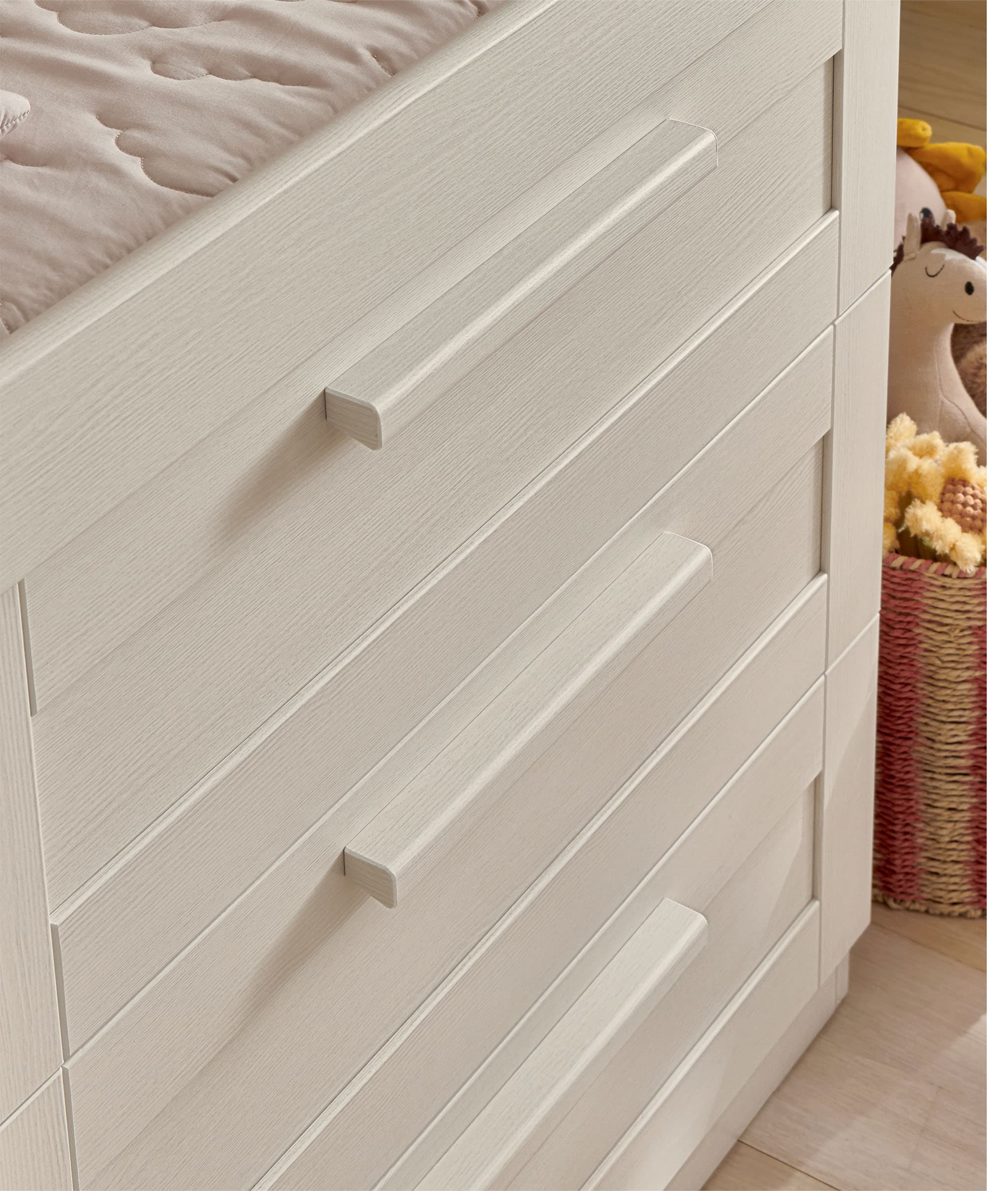 Mamas & Papas Atlas 2 Piece Cotbed Set with Dresser Changer - Stone Instore Collection