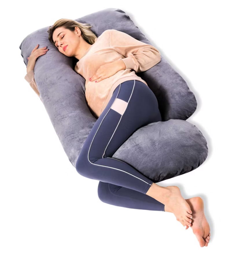 Momcozy U-shaped Pregnancy Pillow