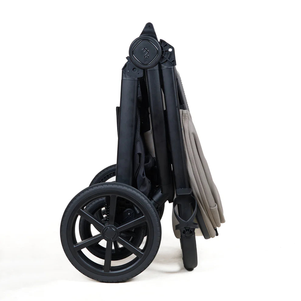 My Babiie 450 LUXE 3-in-1 Travel System with Rotating Car Seat & Toddler Seat + Base - Mink Pre -Order March