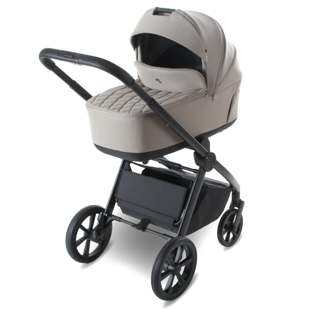 My Babiie 450 LUXE 3-in-1 Travel System with Rotating Car Seat & Toddler Seat + Base - Mink Pre -Order March