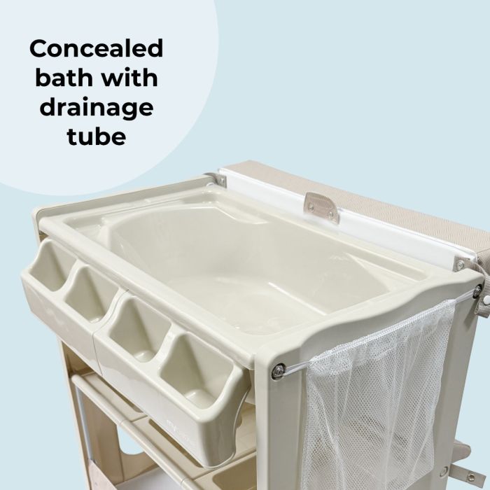 Baby Changing and Bath Unit - Herringbone Click and Collect only