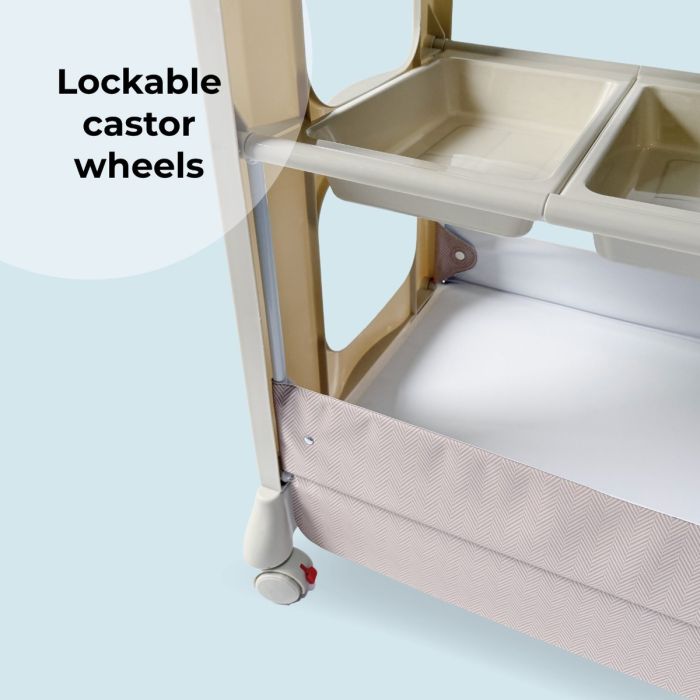 Baby Changing and Bath Unit - Herringbone Click and Collect only