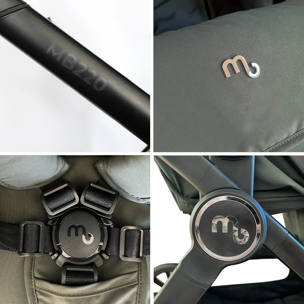 My Babiie MB220 3-in-1 Travel System - Forest Green Pre Order