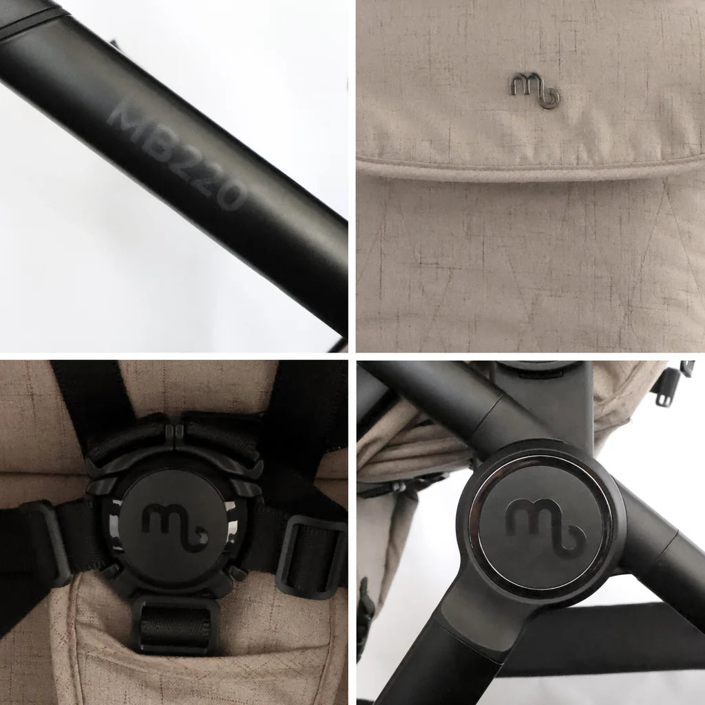 My Babiie MB220 3-in-1 Travel System - Mink Pre Order