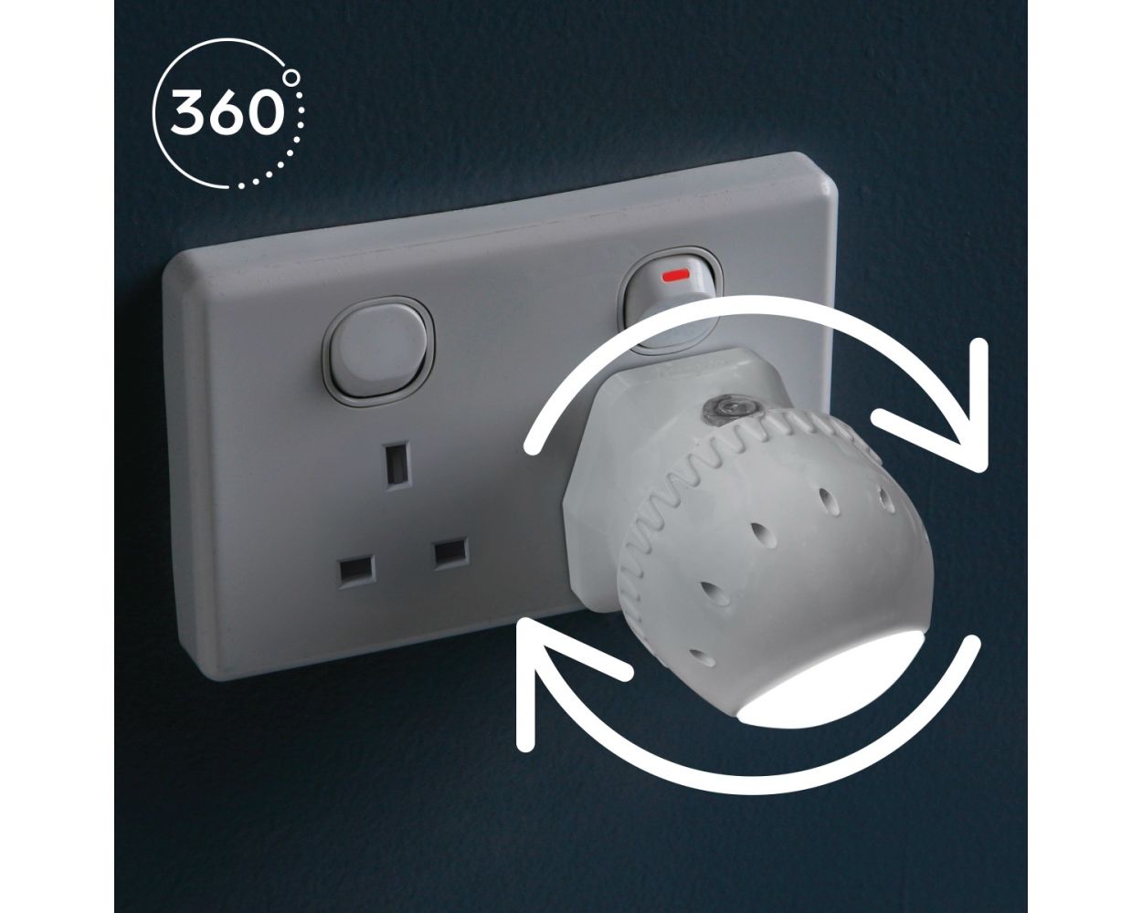 Dreambaby® Auto-Sensor Swivel Night Light
