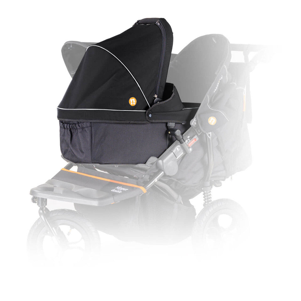 Out N About Nipper Double V6 Newborn and Toddler Bundle - Summit Black - Pre Order