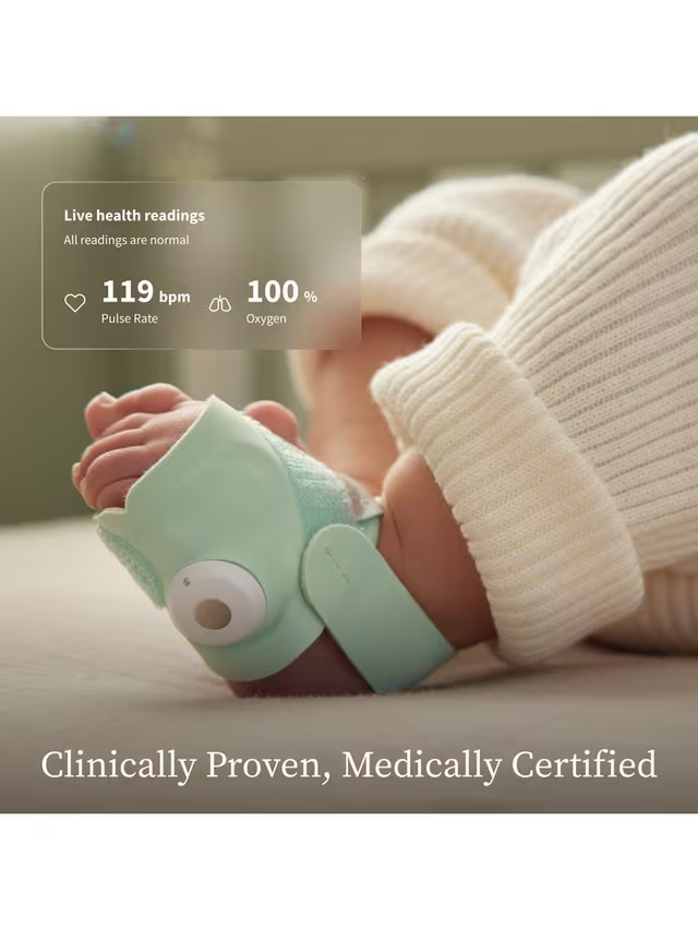 NEW Owlet Dream Duo™- Mint (Sock + Sight)