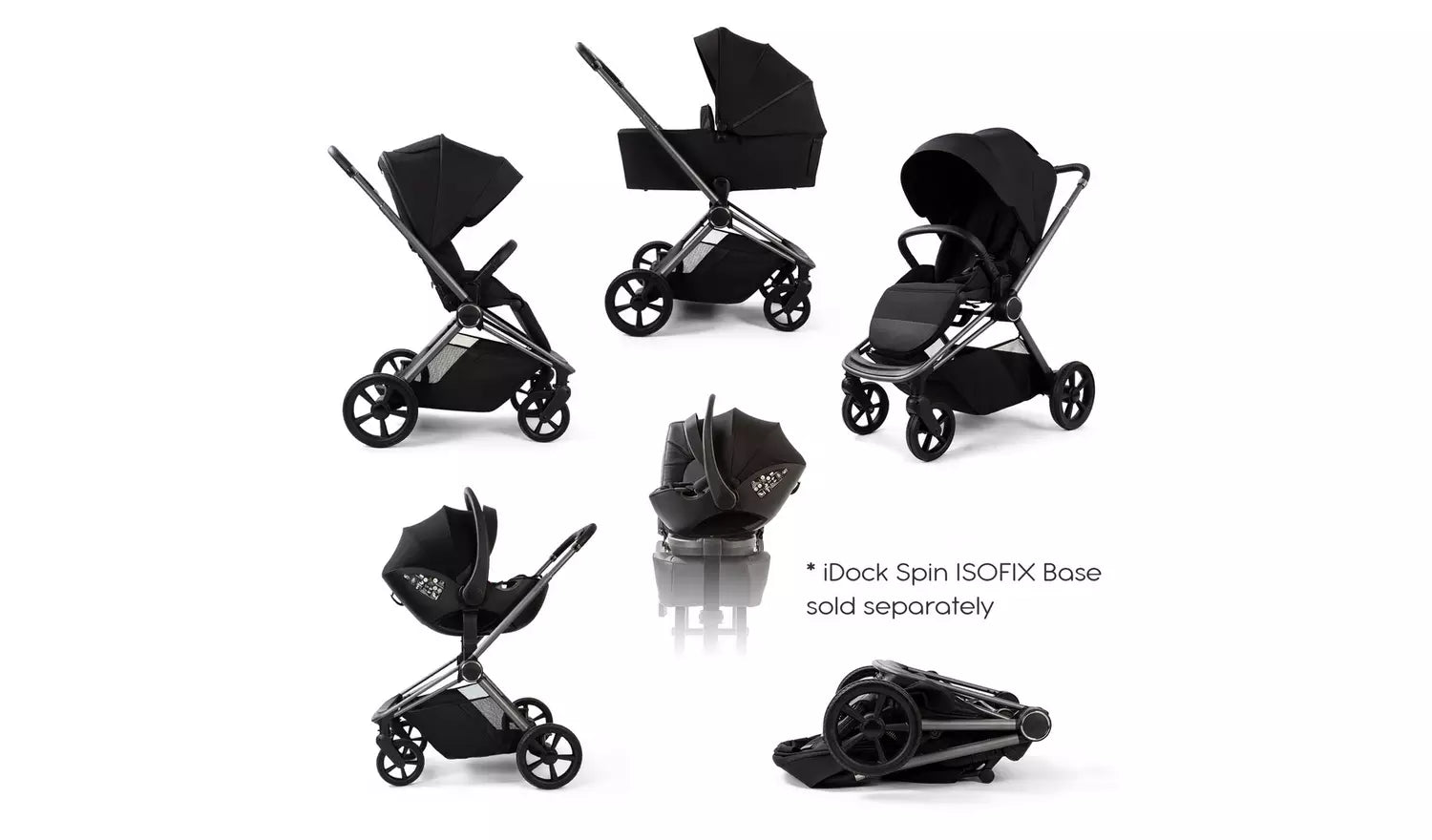 Red Kite Push Me Cruise  Onyx Travel System