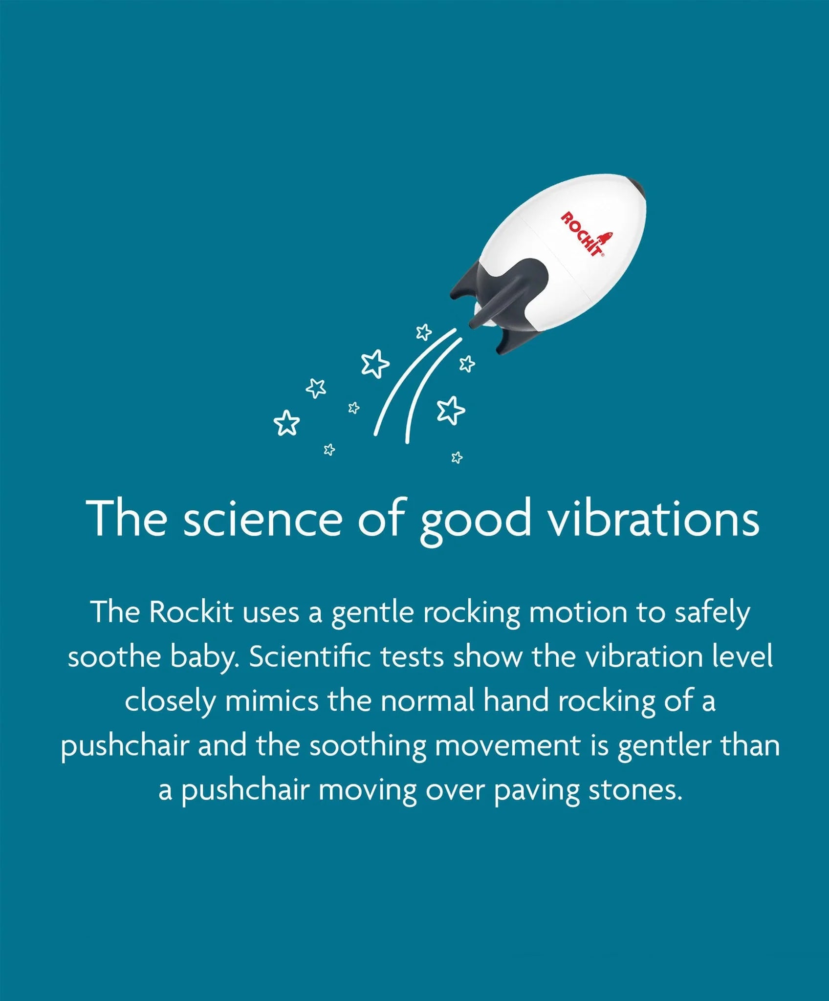 The Rockit Rocker Rechargeable - Portable Baby Rocker