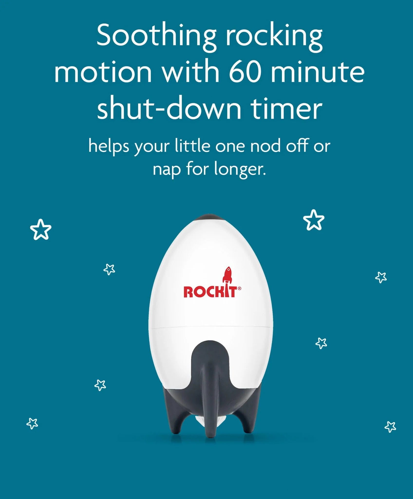 The Rockit Rocker Rechargeable - Portable Baby Rocker