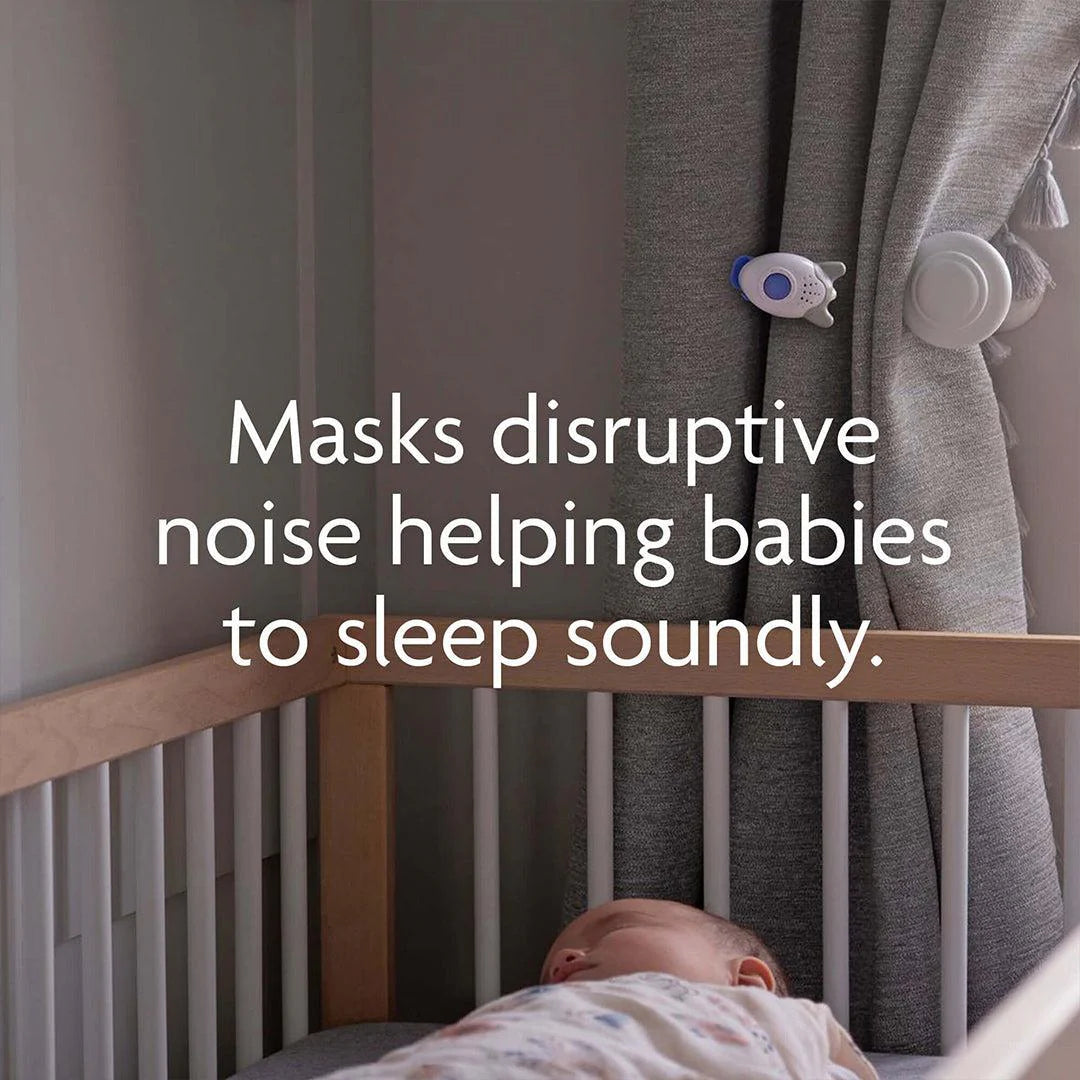 Wooshh by Rockit - Rechargeable White Noise Machine, Toddler and Baby Sleep Aid, Portable Baby Sleep Soother, Sound Therapy