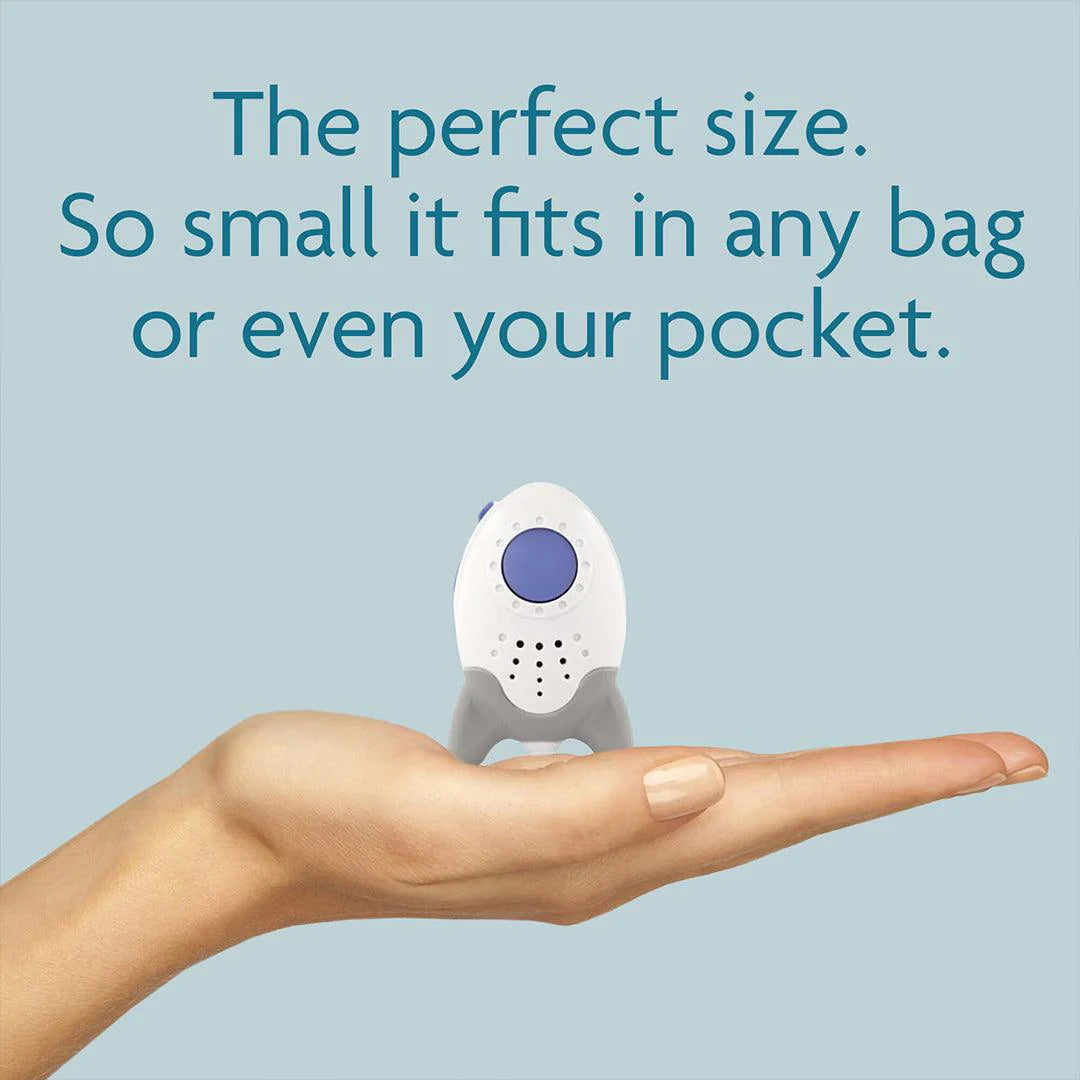 Wooshh by Rockit - Rechargeable White Noise Machine, Toddler and Baby Sleep Aid, Portable Baby Sleep Soother, Sound Therapy