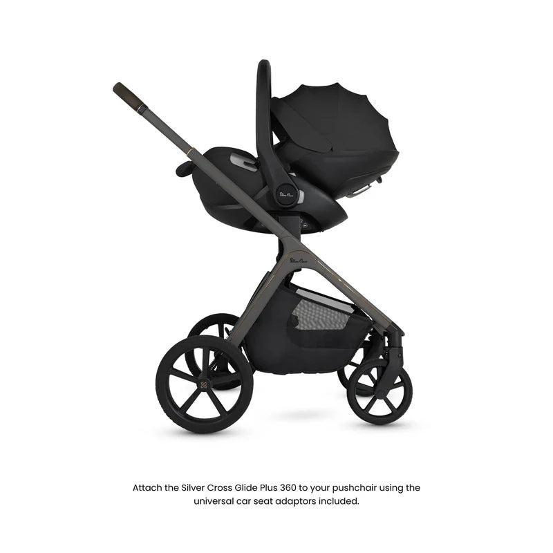 Silver Cross Cove 360 Travel System Bundle – Onyx -Pre Order