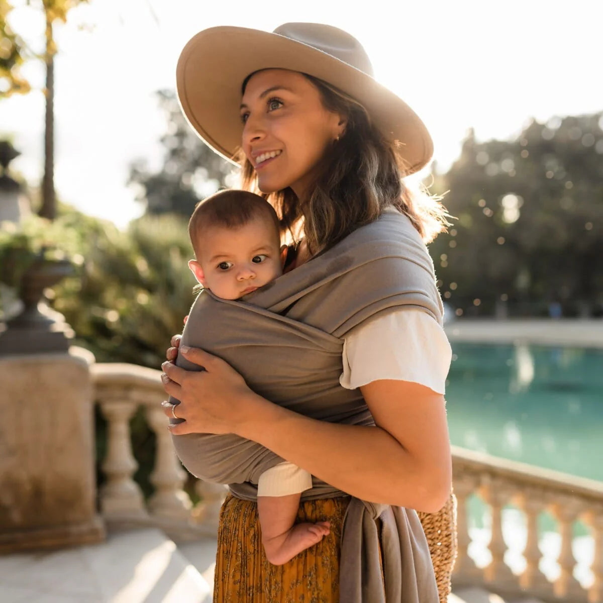 Tutti Bambini Boba Classic Baby Wrap Grey