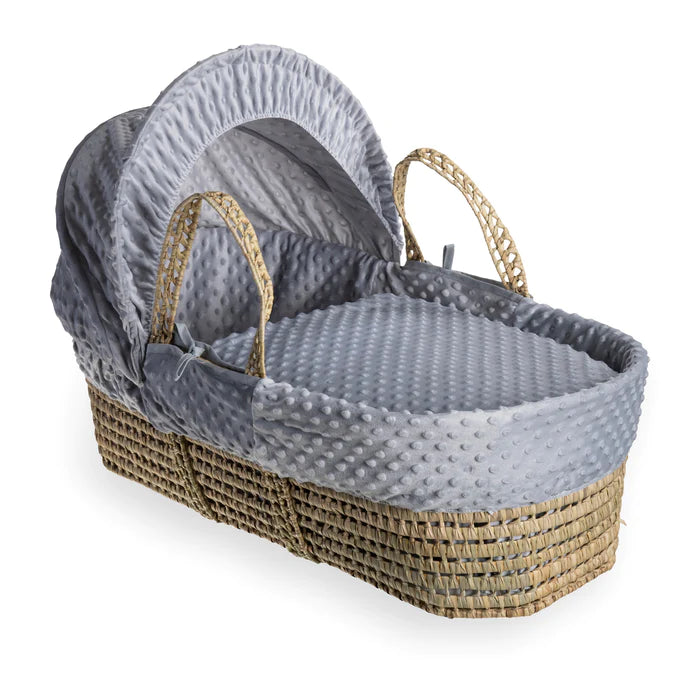 Gray sales moses basket