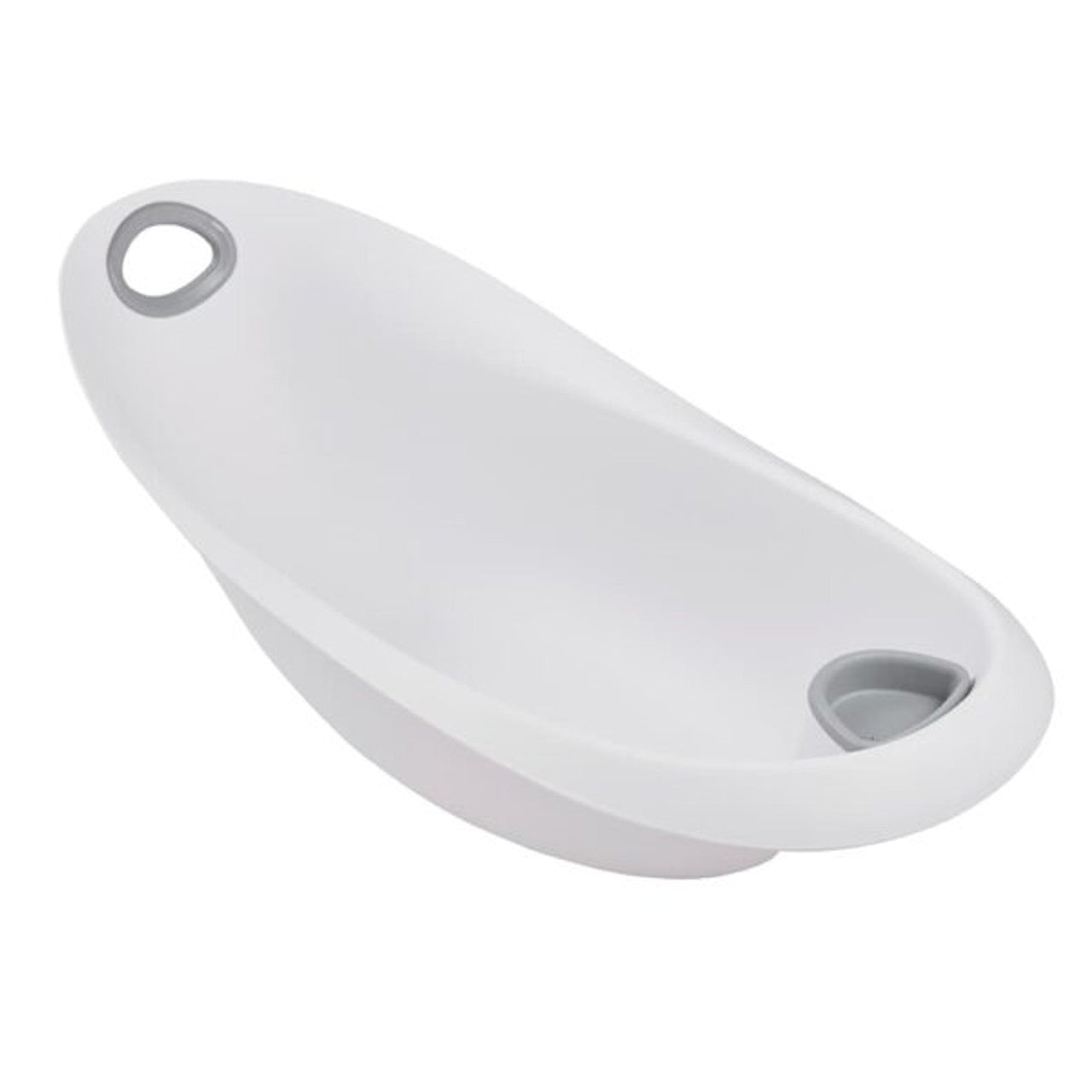 Keeper Baby Bath With Insert - White/Grey