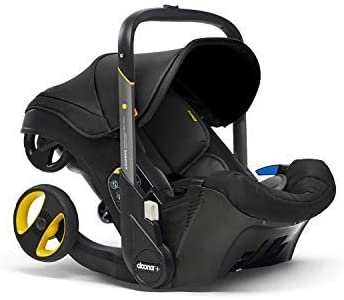 Doona+ Car Seat & Stroller Nitro Black & FREE Essentials Bag
