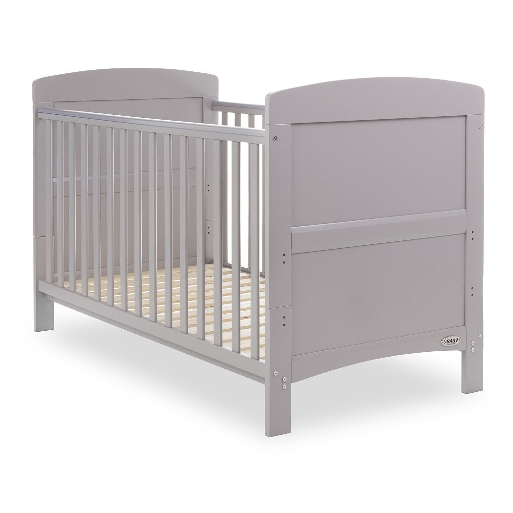O baby Grace cotbed Warm Grey - Click & Collect