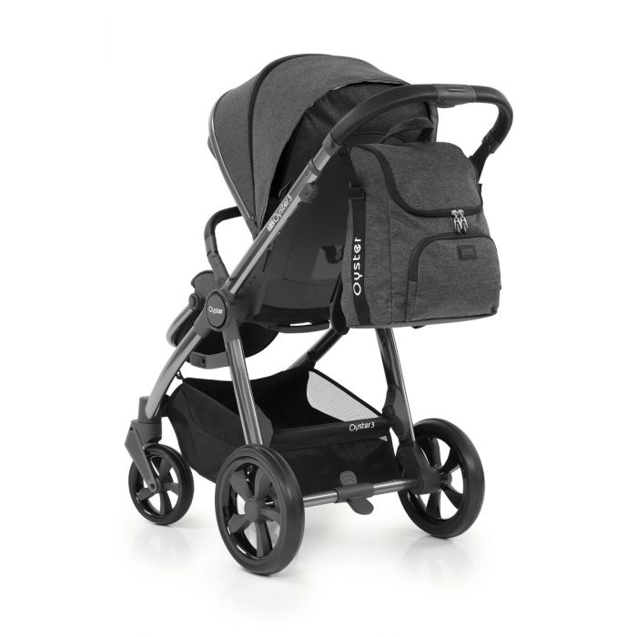 Oyster 3 Bundle including i-size carseat and isofix base – Fossil